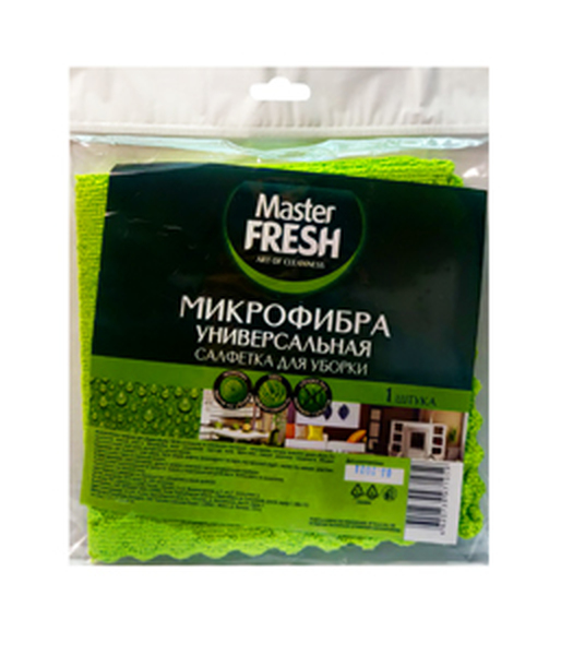 Салфетка для уборки микрофибра  30*30 1*50