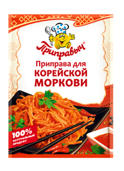 Корейская морковь пр-ва 15г 1/35 1/18 Проксима