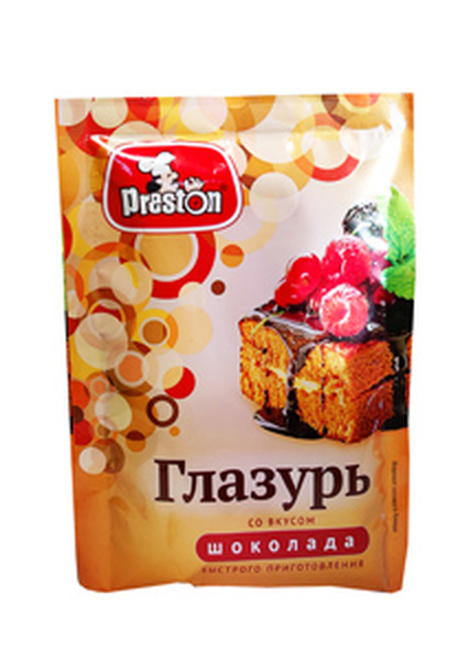 Глазурь со вкусом шоколада 50 гр 1/20 *502