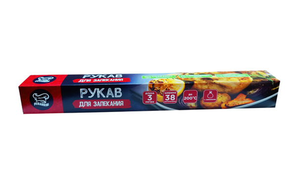 Рукав для запек.XXL "Pekarrini" 38см 3м в футляре 1*48