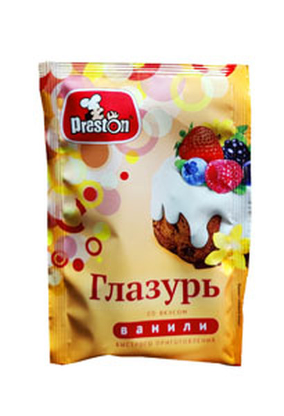 Глазурь ванильная 50 гр 1/20 *501