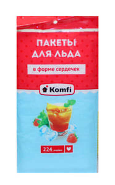 Пакет для льда Элпак 192 кубика с клапаном 1/200