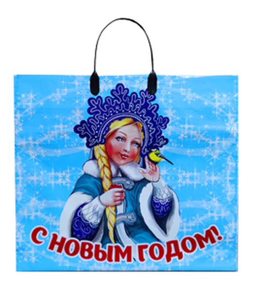 Зимняя фея с пласт. ручк. 38*34 100мкм 1/10*200